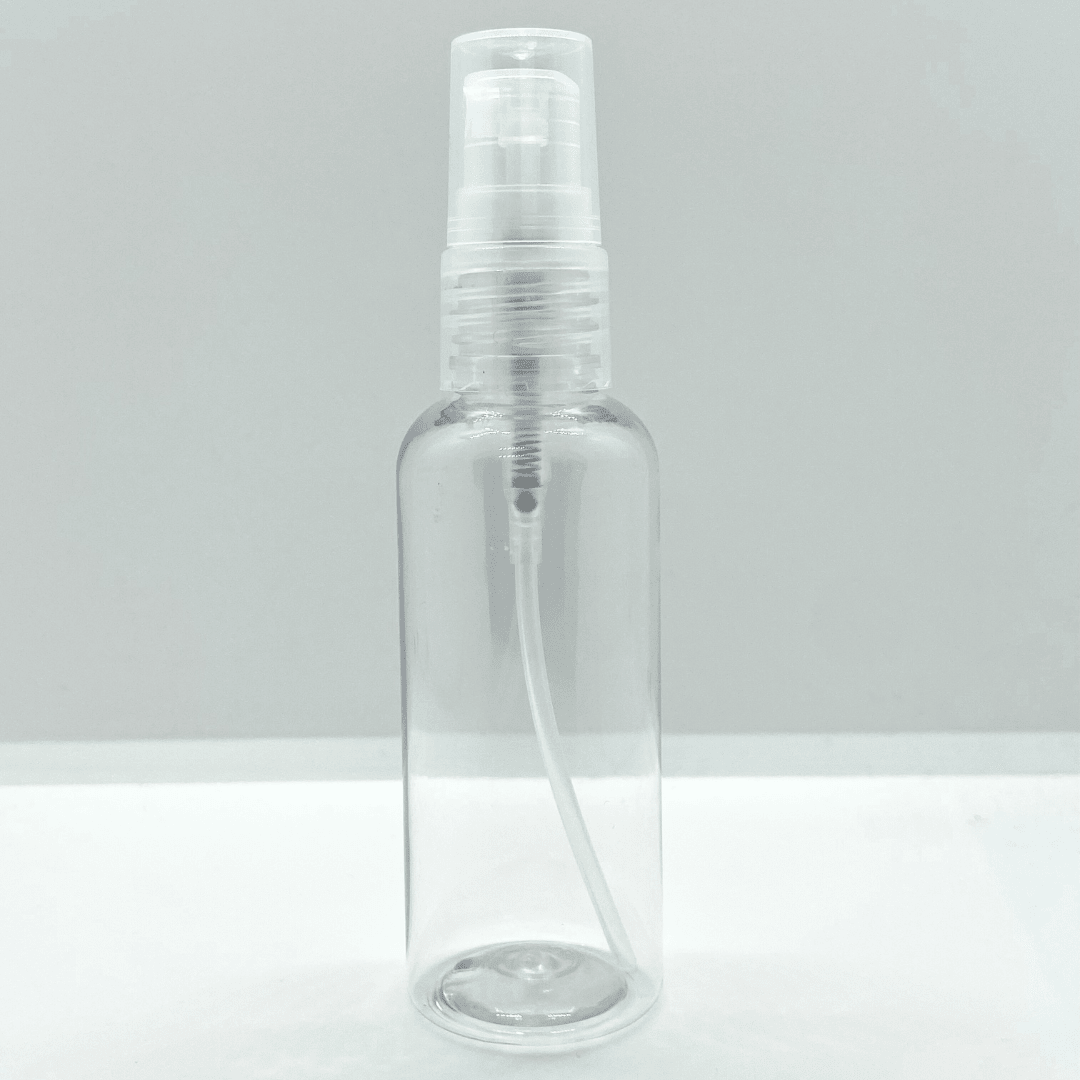 Botella rociadora transparente 50 cc