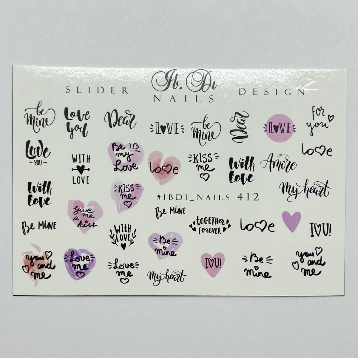 Stickers IBDI 412