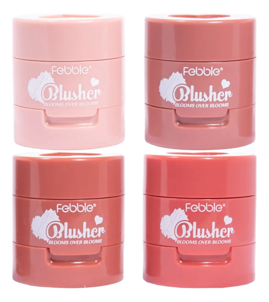 Rubor en Crema Corazón Febble