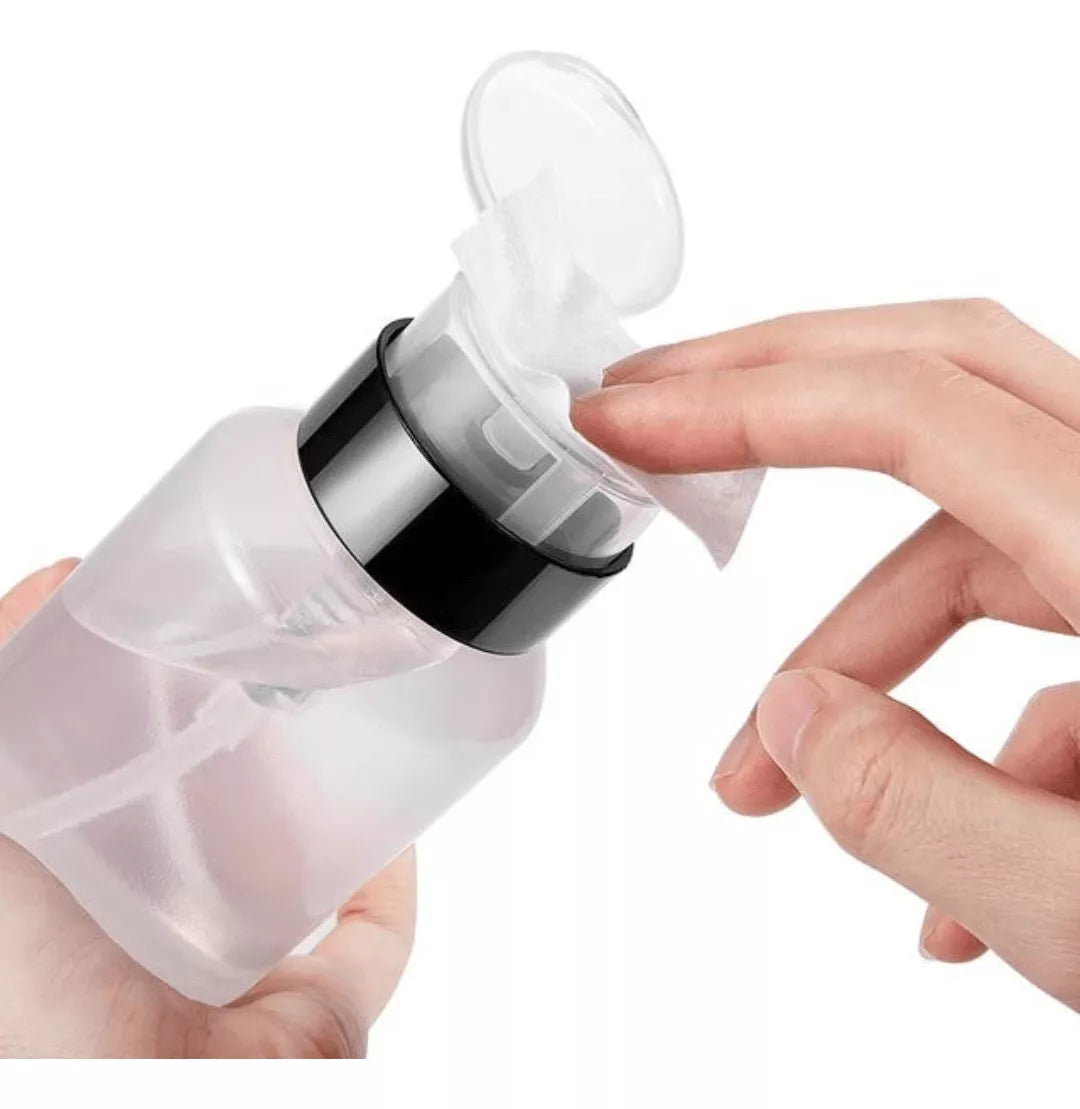 Botella dispensadora de Alcohol