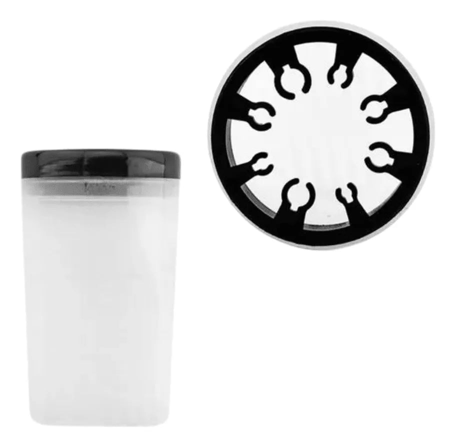 Vaso limpia pinceles
