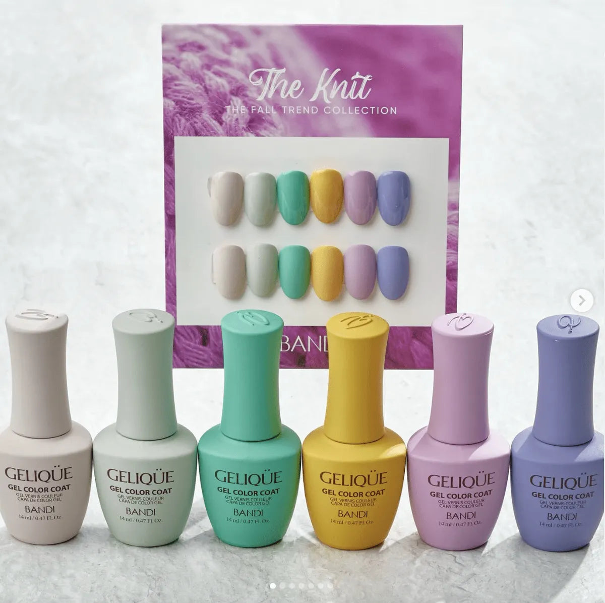 Esmalte Gelique Cashmere Yellow Gf676
