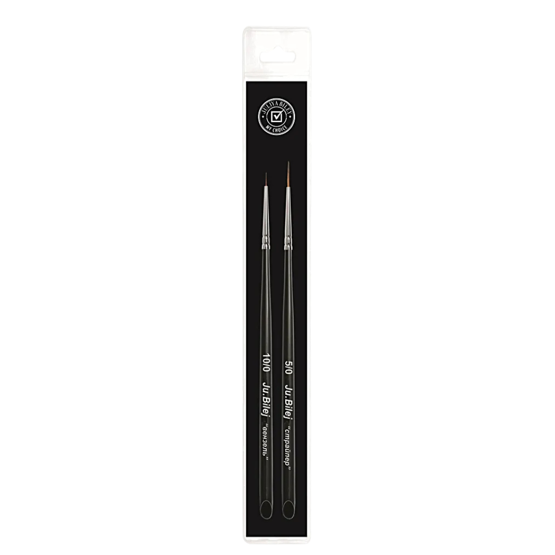 Set 2 Pinceles Jubiley Roubloff | Liner 6mm 11mm