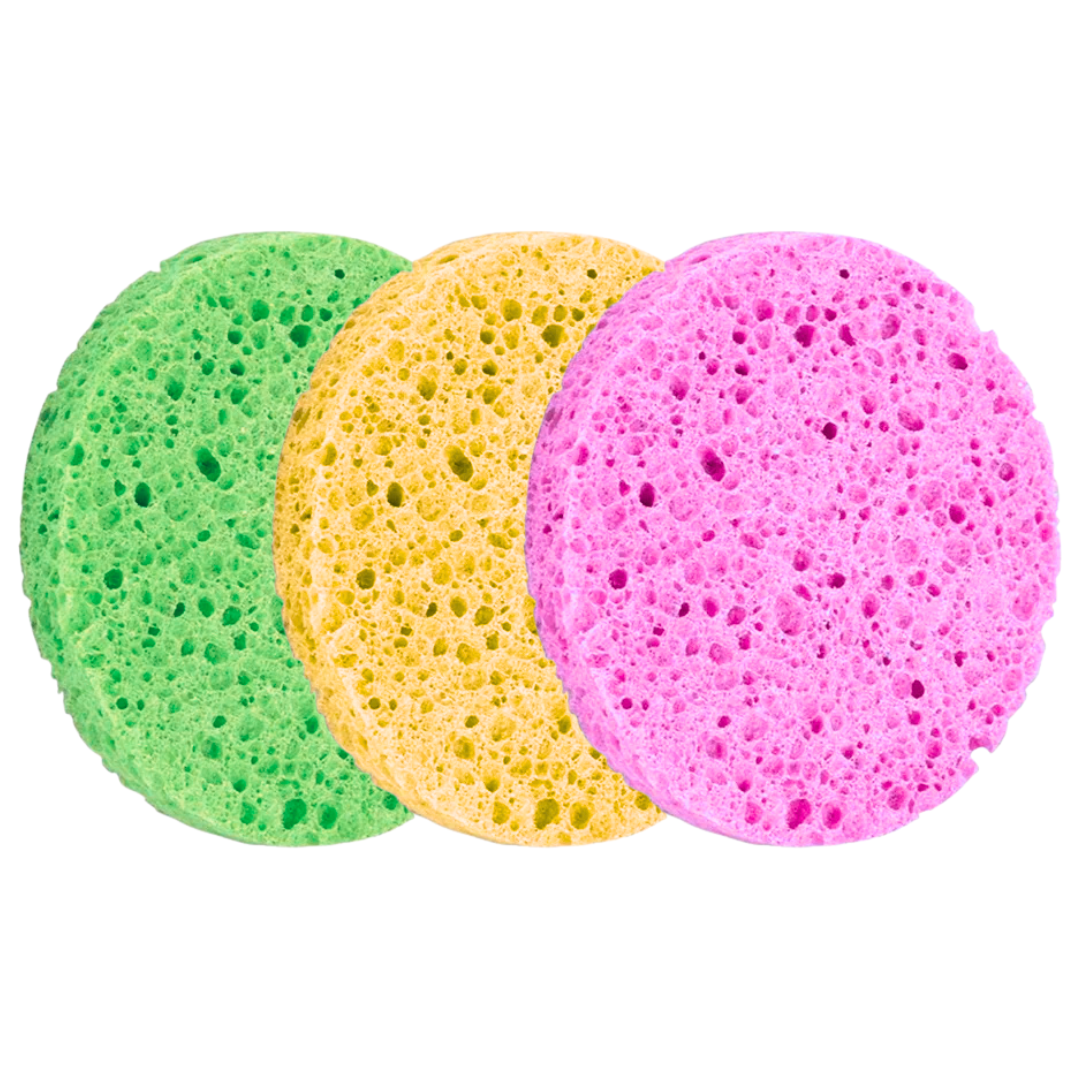 Set 3 Esponjas Limpieza facial