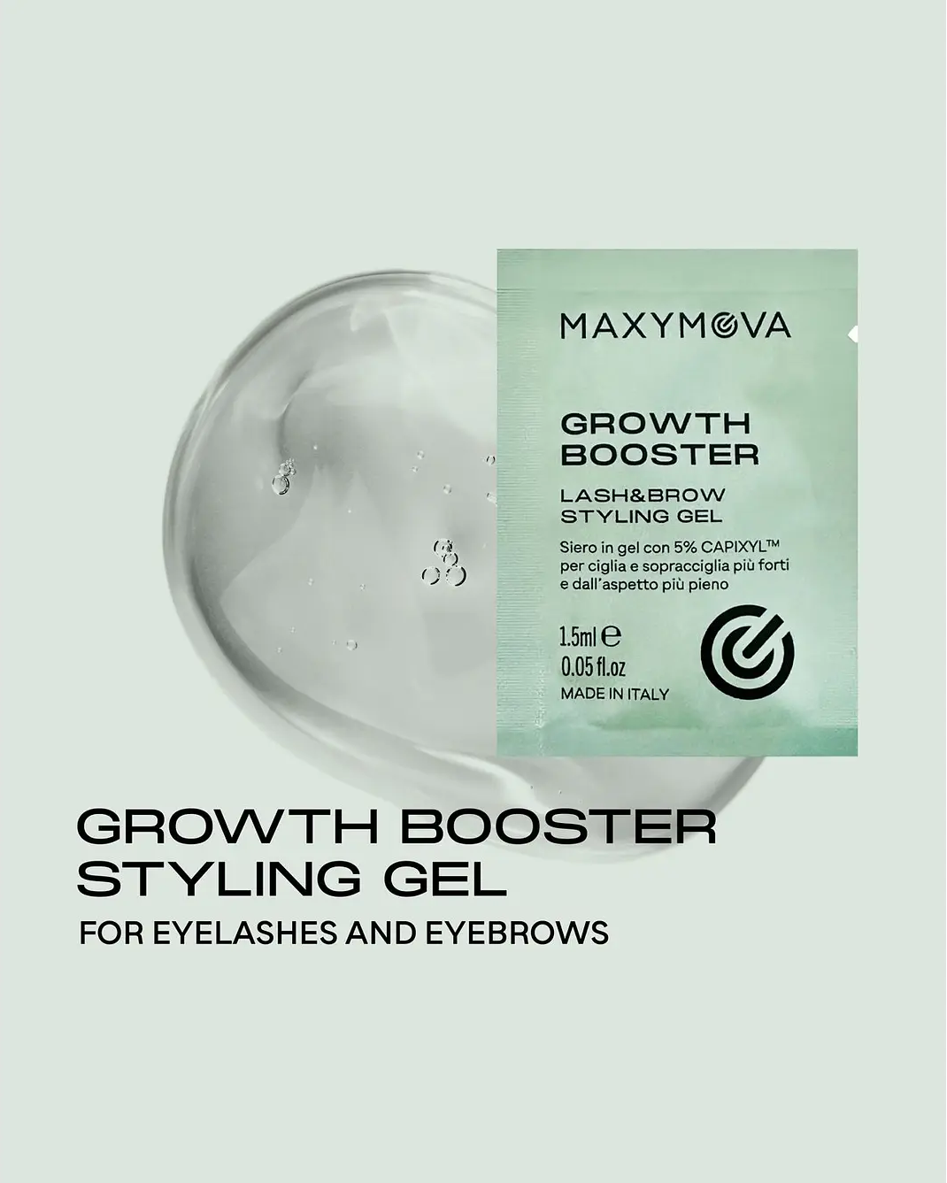 Growth Booster Styling Gel Sachet | Serum crecimiento pestañas