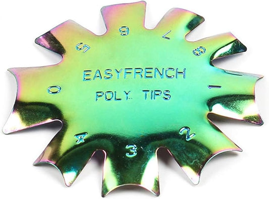 Steps para formas de uñas francesas