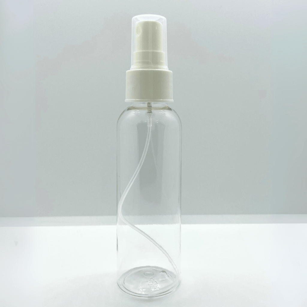 Botella rociadora transparente 100 cc