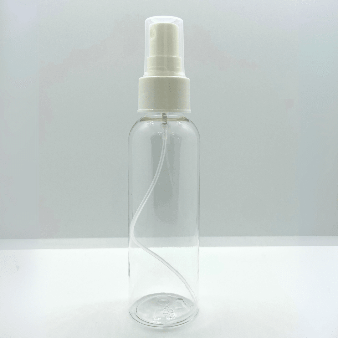 Botella rociadora transparente 100 cc