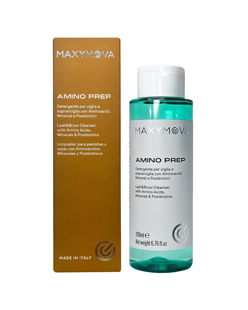 Amino Prep Maxymova | Limpiador pestañas y cejas