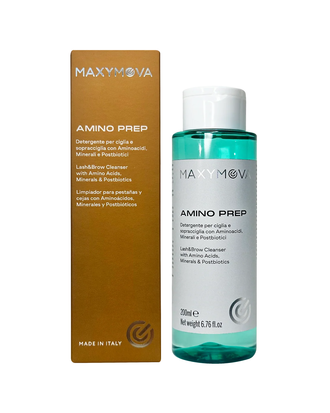 Amino Prep Maxymova | Limpiador pestañas y cejas