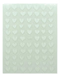 Stickers Corazones Blancos 969