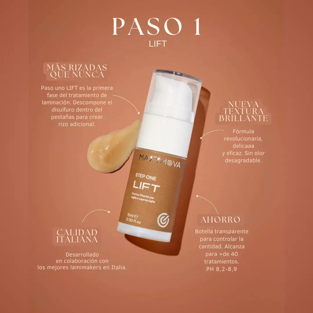 Kit Lifting Maxymova frasco | Paso 1 y 2