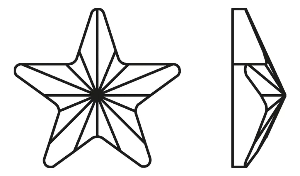 Aurora Crystal Star | 2 unidades