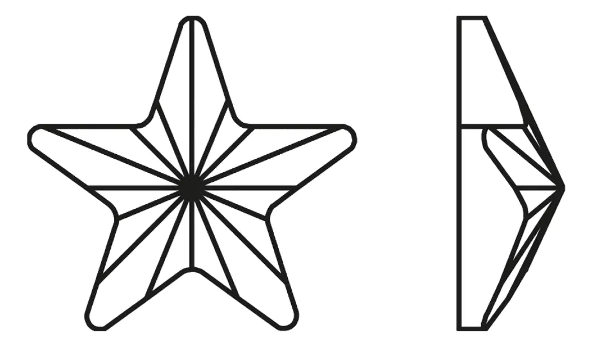 Aurora Crystal Star | 2 unidades