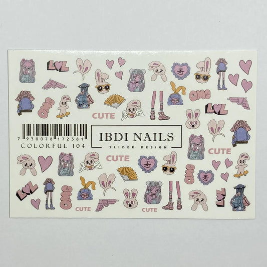 Stickers IBDI 104