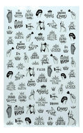Stickers figuras girl power F638