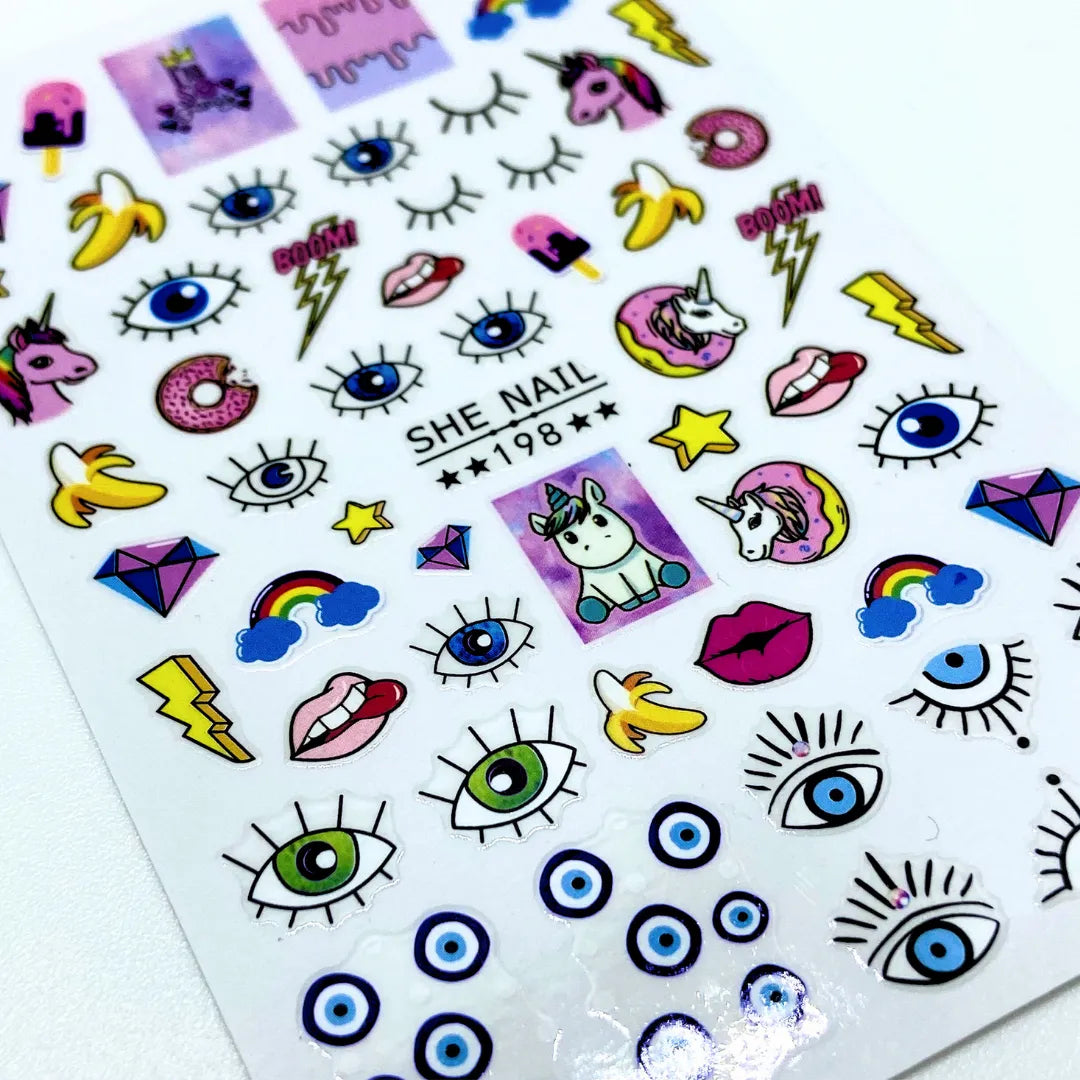 Stickers Unicornio 198