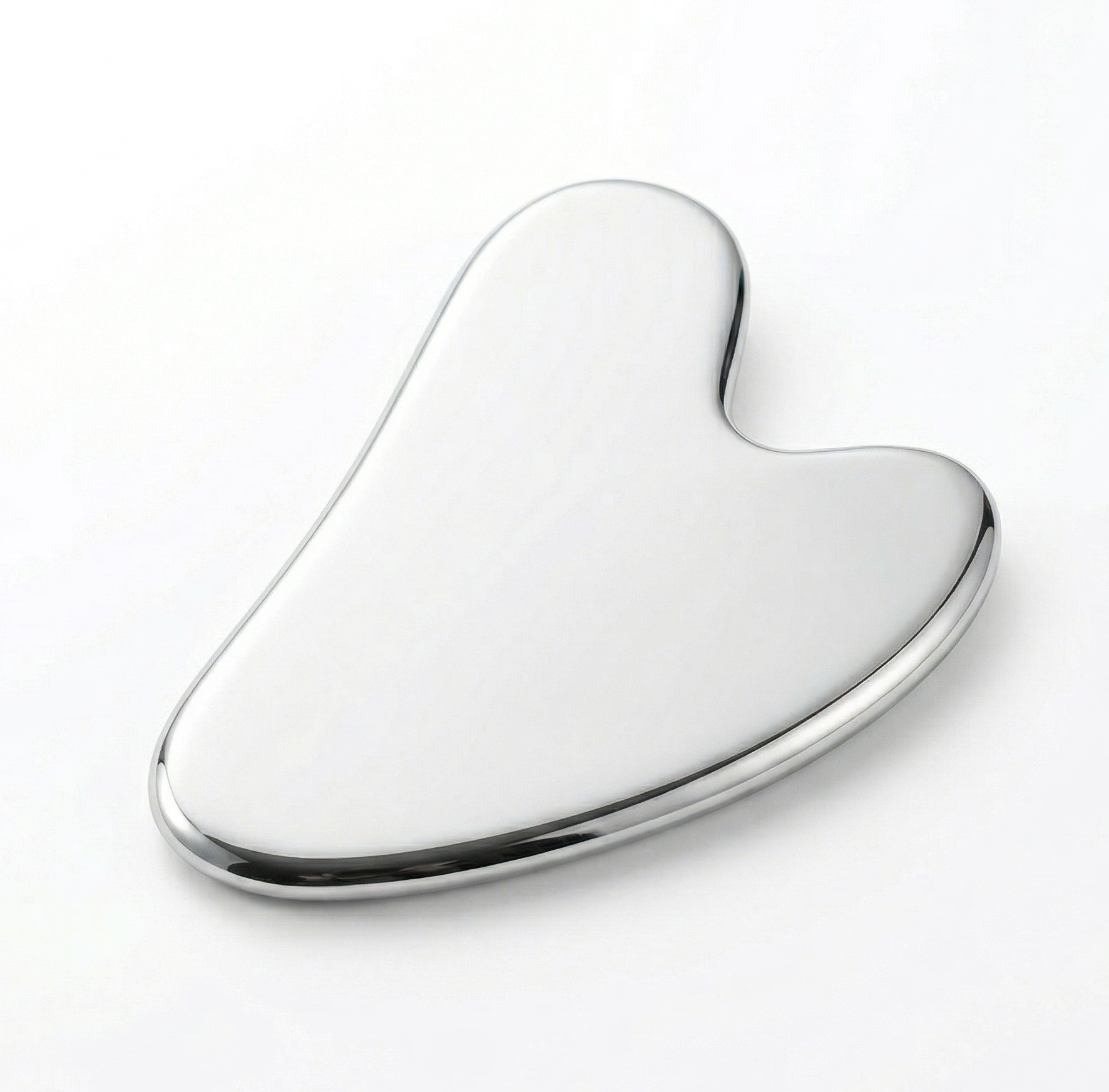 Gua sha de acero inoxidable