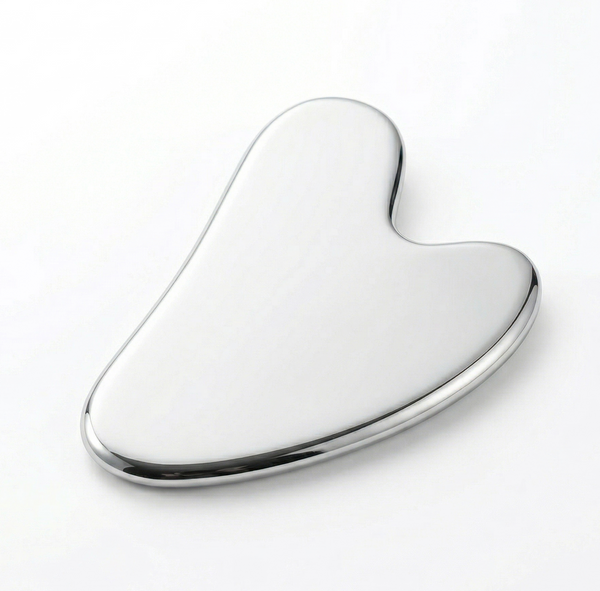 Gua sha de acero inoxidable