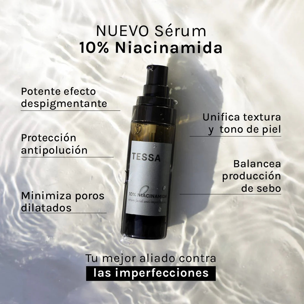 10% Niacinamida - Sérum Facial Anti-Manchas 30 ml