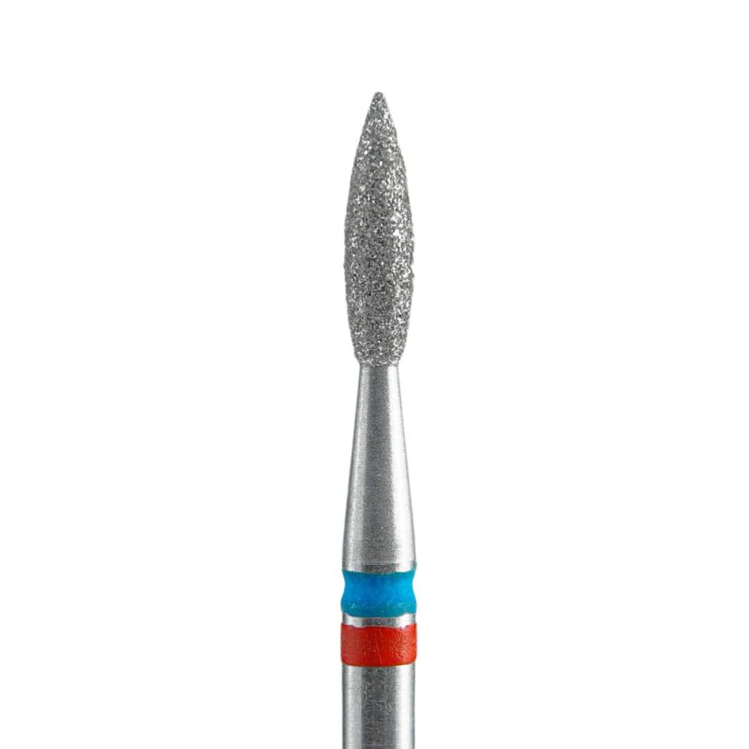 Fresa Flama aguda Roja-azul 2.1