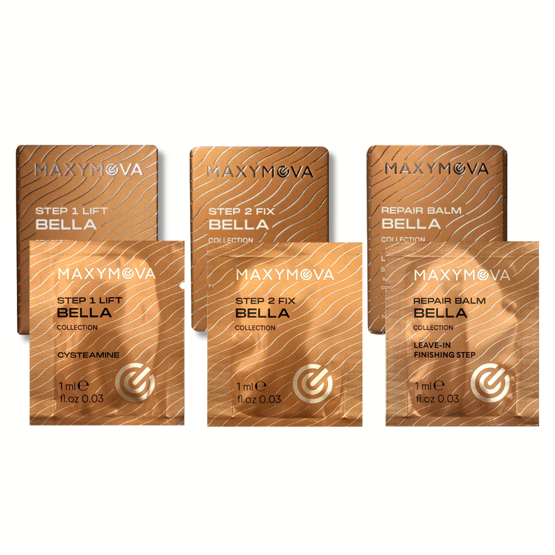 Kit Lifting Maxymova Bella Collection (Korean Lash & Brow) sobre | Paso 1, 2 y 3