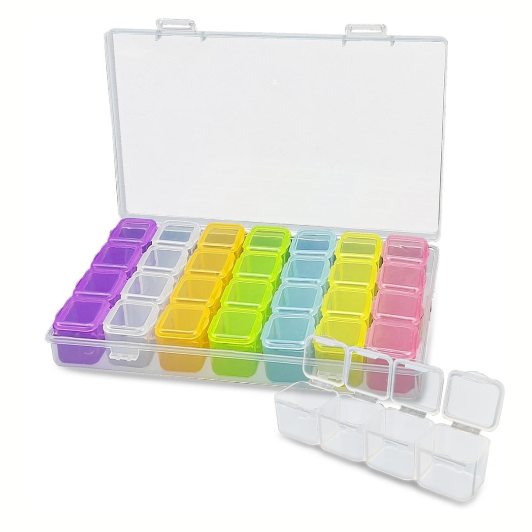 Caja contenedora cristales