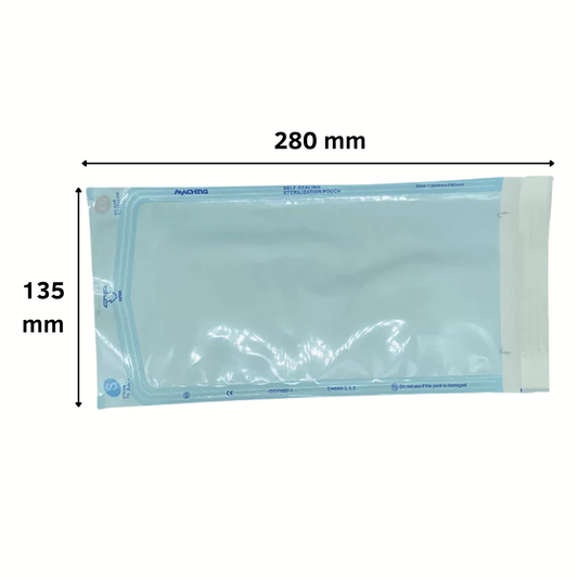 Bolsas Autosellantes para esterilizar 135mm x 280mm