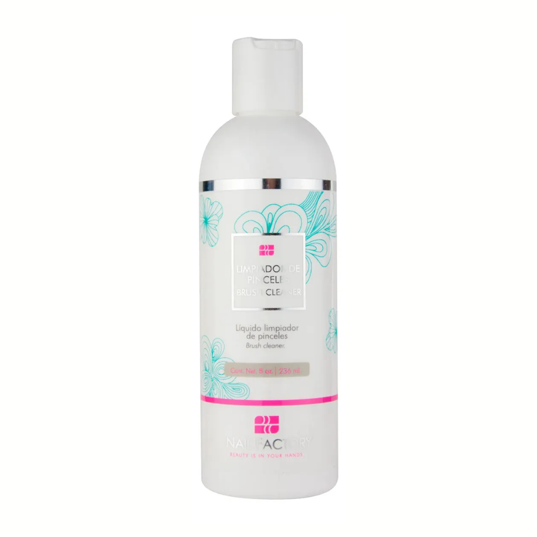 Limpiador Pinceles 236 ml Nail Factory