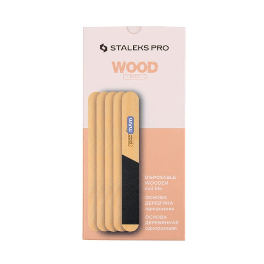 Bases Desechables de Madera Wood Pap Staleks
