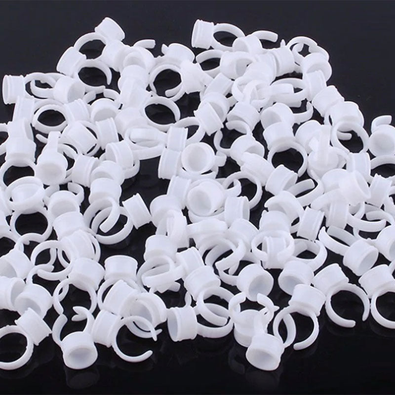 Anillos de tinta blancos ajustables