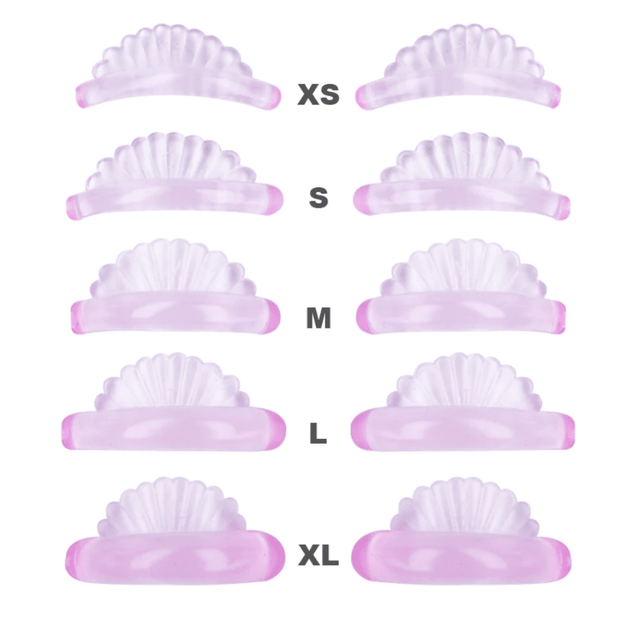 Moldes Bigudies Lifting Pink Shell